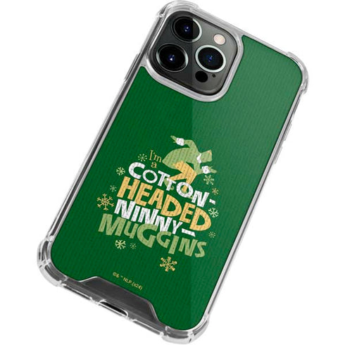 Elf Cotton Headed Ninny Muggins iPhone 13 Pro Max Clear Case